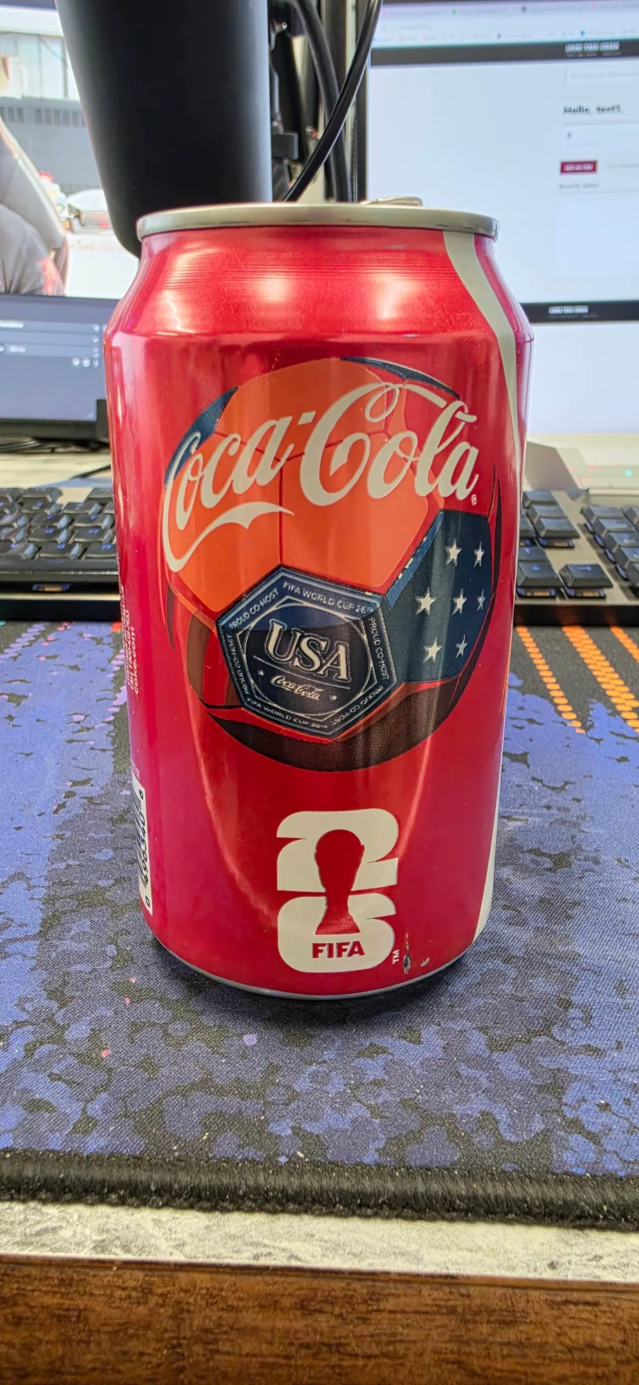 Genuine Coca-Cola Pop Can 2026